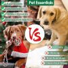 Set Of 5Pcs Christmas Dog Rope Chew Toys Dog Interactive Toys Set For Puppy Small Medium Aggressive Chewers Dogs Training Teething Playing
