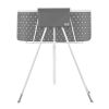 Portable Dog Bathtub, Elevated & Foldable Space-saving Pet Shower Station with Efficient Drainage