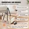 Console Dog Car Seat, Center Console Dog Booster Seat for Small Dog, Pet Car Seat for Car Armrest with Clip-On Leash, Adjustable Straps