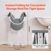 Portable Dog Bathtub, Elevated & Foldable Space-saving Pet Shower Station with Efficient Drainage