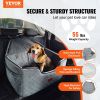 Dog Car Seat, Dog Booster Seat for Car with A Storage Pocket, Pet Car Seat with Clip-On Safety Leash, Sponge Filling