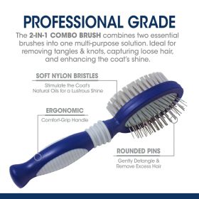 Four Paws Magic Coat Dog Grooming Combo Brush