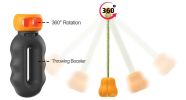 PROKEl Dog Rope Fetch Exercise ToyforMedium  Large Aggressive Chewers BreedDogsChew Interactive Toys Training Tug Of WarBallsindoor And Outdoor Hallow