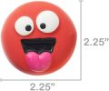 Vibrant Life 5pk EMOTICON LATEX DOG TOY