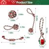 5Pcs Dog Rope Chew Toys Dog Interactive Toys Set for Puppy Small Medium Aggressive Chewers Dogs Training Teething Playing