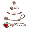 5Pcs Dog Rope Chew Toys Dog Interactive Toys Set for Puppy Small Medium Aggressive Chewers Dogs Training Teething Playing