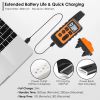 Dog Training Collar IP67 Waterproof Pet Beep Vibration Electric Shock Collar Rechargeable Transmitter Receiver Trainer w/ Remote