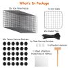 Small Animal Playpen with Door Dog Metal Playpen Small Medium Kitten Puppy Guinea Pig Rabbit Kennel Small Animal Cage Metal Wire Fence For Indoor Outd
