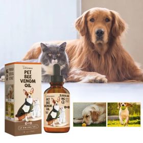 Yegbong Pet Bee Venom Oil, Joint Care For Dogs Relieves Joint Pain For Pets Pet Care Water