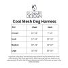 Cool Mesh Dog Harness Under the Sea Collection