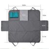Pet Car Seat Cover Waterproof Durable Pet Hammock Car Rear Seat Cover