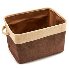 Dog Toy Basket (Option:: Coffee-1PCS)