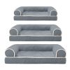 1Pc Dog Bed Pet Bed Sofa Dog Couch Pet Cushion Carpet Mattress With Washable And Removable Cover For Medium Large Dogs