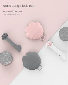 Pet Canned Spoon Jar Opener Puppy FeedingMixing Wet Dry Cat Dog Accessories FeederShovel Tableware Multifunction Pet CannedSpoon Jar Opener Puppy (Option:: Scoop the lid)