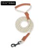 YT Pet Dog Cat Harness, Pet Harness With Leash Group, Adjustable Puppy Harness Comfortable Reflective Easy Control Dog With Leather