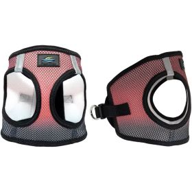 American River Choke Free Dog Harness Ombre Collection (yellow: Sunset Pink, Extra Large:: medium)