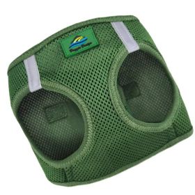 American River Solid Ultra Choke Free Dog Harness (yellow: Dark Forest Green, Extra Large:: XXS)