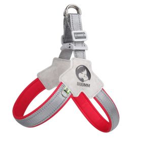 YT Pet Dog Cat Harness, Pet Harness With Leash Group, Adjustable Puppy Harness Comfortable Reflective Easy Control Dog With Leather (Option:: Small-Red)