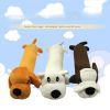 Pet dog gnaws and makes sounds toy dog plush toy; clean teeth toy dog toy