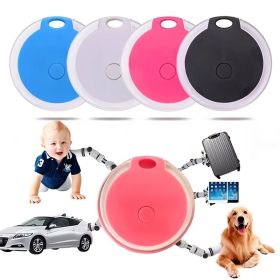 2 pcs Anti-Lost Tracking Device For Dog & Cat; Smart Key Finder Locator For Kids Pets Keychain (color: Pink, Size: 2 pcs)