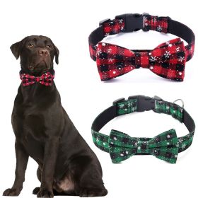 Christmas Dog Collar Snowflake Dog Collar (color: Red, Size: S)