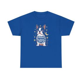 Starlit Good Night Pup Tee (color: Royal, Size: 4XL)
