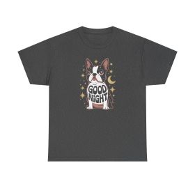 Starlit Good Night Pup Tee (color: Dark Heather, Size: S)
