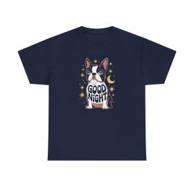 Starlit Good Night Pup Tee (color: Navy, Size: L)