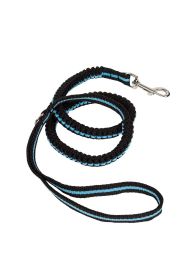 Pet Life Retract-A-Wag Shock Absorption Stitched Durable Dog Leash (color: Blue)