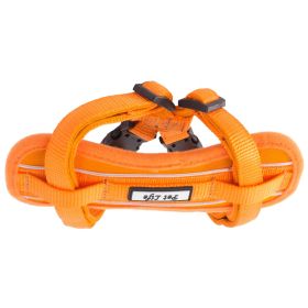 Mountaineer Chest Compression Adjustable Reflective Easy Pull Dog Harness (Size: Large)