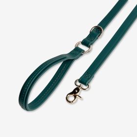 Jump Around - Luxury Waterproof Durable Dog Leash (color: Jungle Green)