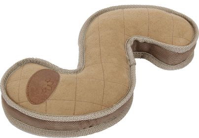 Pet Life 'The Outpack' Durable Oxford Nylon and Mesh Squeaking Plush Dog Toy (color: Khaki)