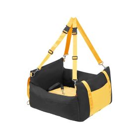 Dog Booster Car Seat Pet Car Seat for Small Dog (Max Load Capacity: Under 25 lbs, color: Black)