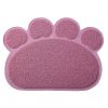 Dog Bowl Mat Pet Food Water Feeding Mat Non-slip Pet Dish Tray Mat Paw Clean Placemat