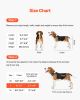 Dog Wheelchair for Back Legs, Adjustable 2 Wheels Pet Wheelchair, Lightweight Dog Cart with Shock-Absorbing Wheels