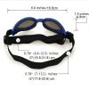 Pet Sunglasses For Dods; Foldable Dog Glasses For Outdoor; Pet Accessories