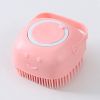Bathroom Puppy Big Dog Bath Massage Gloves Brush Soft Safety Silicone Pet Accessories for Dogs Tools Mascotas Products