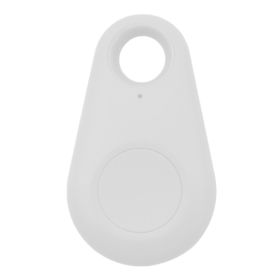 Pet Intelligent Mini Tracker; Anti Loss Tracker Alarm Locator For Dogs; Wallet Key Tracker; with battery (color: White, Size: with battery inside)