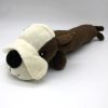 Pet dog gnaws and makes sounds toy dog plush toy; clean teeth toy dog toy