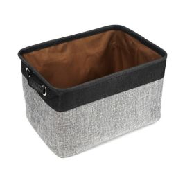 Dog Toy Basket (Option:: Black and gray-1PCS)