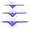 Adjustable Bandana Leather Pet Collar Triangle Scarf