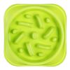 Dog Cat Slow Feeder Bowl Pet No Gulp Feeder Bowl Anti-Bloat Feeding Plate
