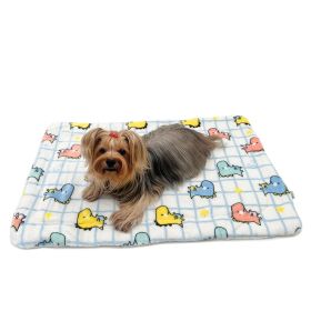 Ultra Plush Colorful Dinosaurs Blanket (yellow: Gray, Extra Large:: 50" x 30")