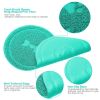 Dog Bowl Mat Pet Food Water Feeding Mat Non-slip Pet Dish Tray Mat Paw Clean Placemat