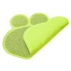 Dog Bowl Mat Pet Food Water Feeding Mat Non-slip Pet Dish Tray Mat Paw Clean Placemat