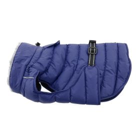 Alpine Extreme Weather Puffer Coat (yellow: Navy Blue, Extra Large:: X-Small)