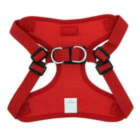 Wrap and Snap Choke Free Dog Harness by Doggie Design (yellow: Flame Red, Extra Large:: X-Small)