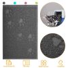 Dog Bowl Mat Pet Food Water Feeding Mat Non-slip Pet Dish Tray Mat Paw Clean Placemat