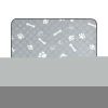 2Pcs Washable Pet Pee Pads For Puppy Kittens Dogs Cats Reusable Potty Mats Machine Washable Pet Training Pads Non-Slip Waterproof Absorbent Dog Crate