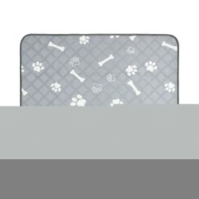 2Pcs Washable Pet Pee Pads For Puppy Kittens Dogs Cats Reusable Potty Mats Machine Washable Pet Training Pads Non-Slip Waterproof Absorbent Dog Crate (Option:: M)
